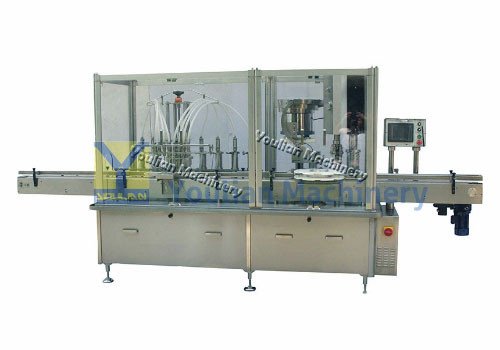 Automatic 8 Heads Liquid Filling & Capping All-In-One Machine GSX500(1000)S 