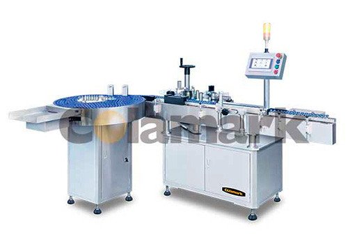 A101P Vertical Wrap-around Labeling System for Pharma