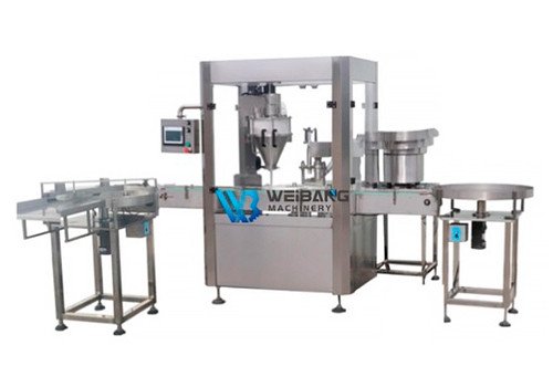 YB-FX2 Automatic Powder Filling and Capping Machine 