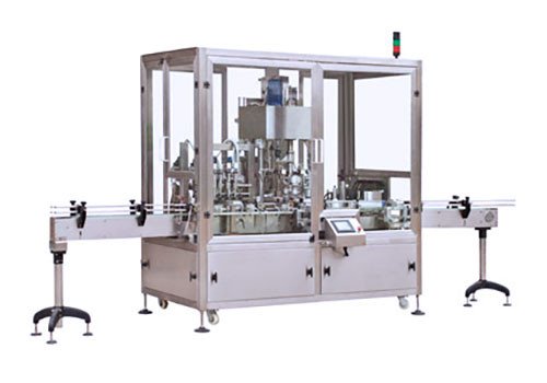 GXT-4 Filling and Capping Machine with Labeling