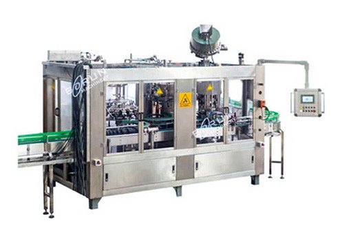 BCGF18-18-6 Full Automatic Glass Bottle Crown Caps Beer Filling and Capping Machine 