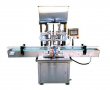 Straight Automatic 2-head Paste Filling Machine with Conveyor PLC Control 