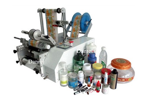 DR211 Semi Automatic Round Bottle Labeling Machine