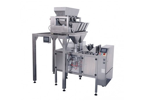 SG430 Automatic Stand Up Resealable Pouch Packing Machine With Electronic Weigher