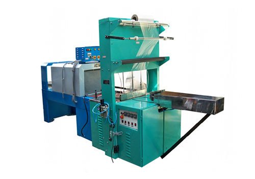 Shrink Wrapping Machine with Web Sealer Attachment 