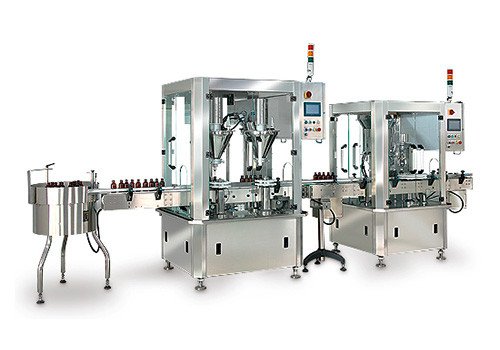 SM-2101-2PF Automatic Filling Metering Capping Machine 