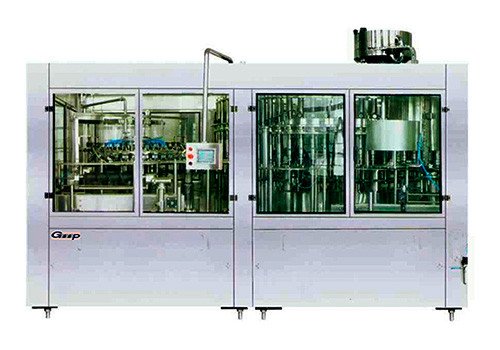 Automatic Trio-block Rinsing, Filling & Capping Machine GRFC-60