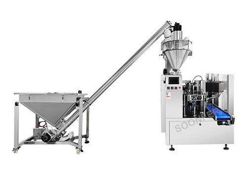 SF-200YZD Automatic Zipper Doypack Pouch Red Chilli Powder Spice Packaging Packing Machine