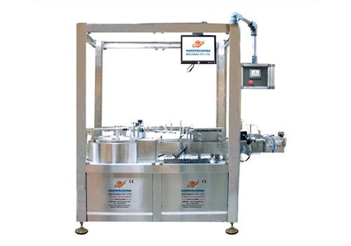HMPL-SSVL–TT 24″ Automatic Sticker Labelling Machine with Turntable