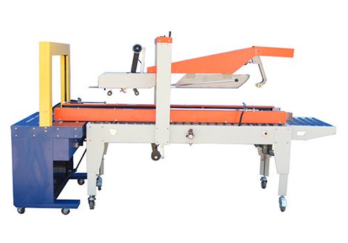 WB-6050KFZ Automatic Flaps Folding Box Taping Machine