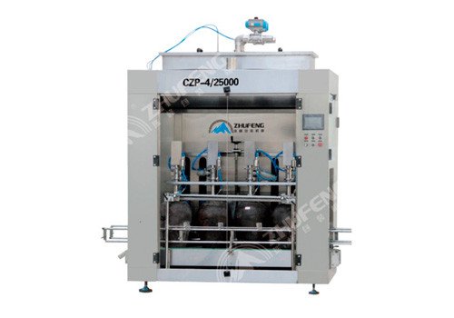 CZP-4/25000 Inline Time Control Liquid Filling Machine