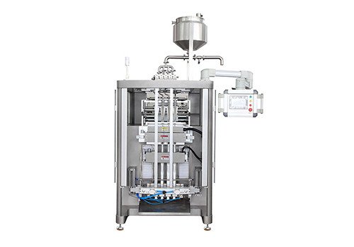 DXD-BY680 Liquid Beverage Stick Sealing (Back-side) And Multi-Line Packing Machine