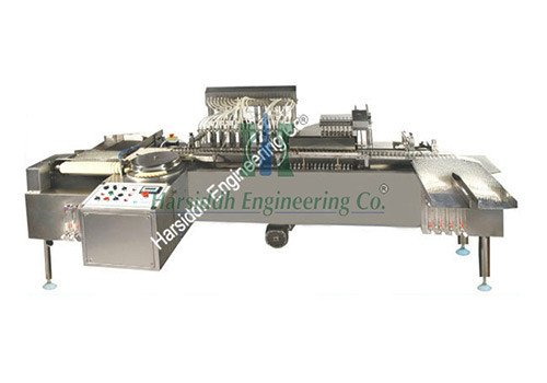 High Speed Eight Head Vertical Ampoule Filling and Sealing Machine HFS-300V