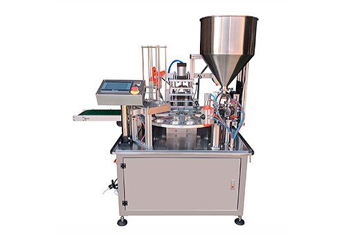 Rotary Cup Filling And Sealing Machine MZH-CFS