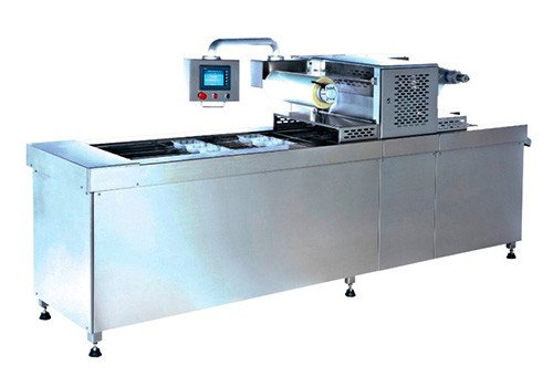 Automatic Tray Sealer with Vacuum and Gas Flushing J-V056CA 