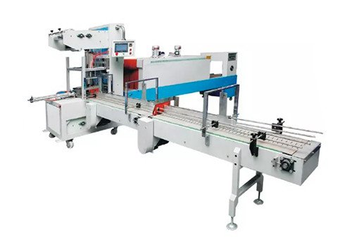 ST-6030 Automatic PE Film Sleeve Wrapping & Shrink Packing Machine
