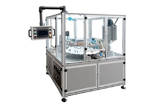 GCF-40 Automatic Rotary Type Cream Filling and Capping Machine