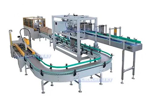 Упаковочная машина MIC-10C с механизмом опускания коробки