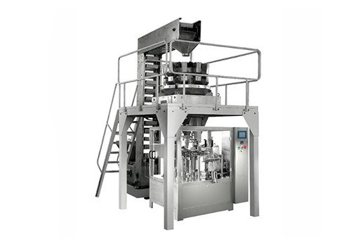 Grain Solid Food Pouch Doypack Packaging Machine with Zipper ZV-8200 / ZV-8250