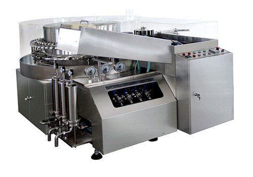 KCQ Type Vertical Ultrasonic Automatic Bottle Washing Machine 