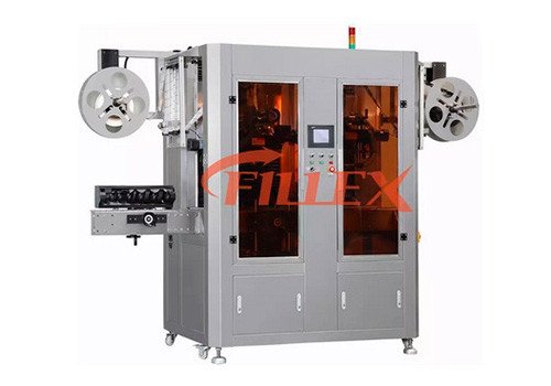 Automatic Plastic Bottle Container Shrink Sleeve Insert Labeling Machine