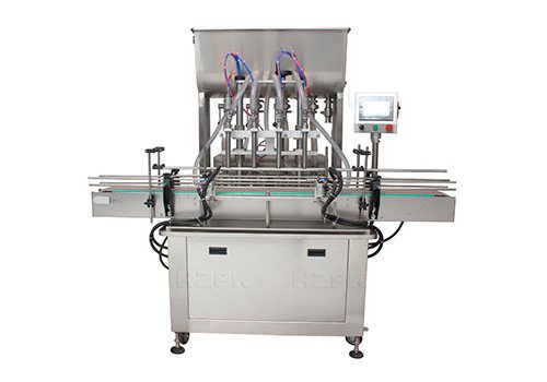 HZGR-4 Automatic 4 Heads Rotary Pump Filling Machine