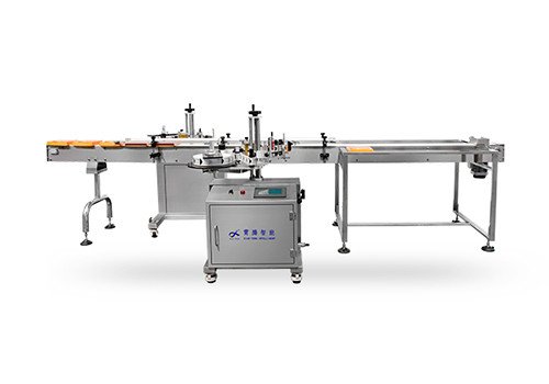 XT-100B High Velocity Vertical Disc Labeling Machine For Round