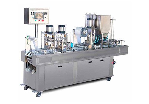 DF-04 Automatic Plastic Cup Filling and Sealing Machine