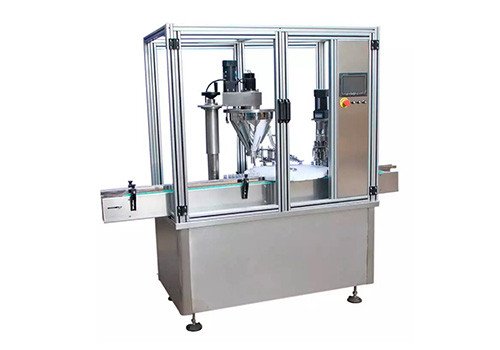 Powder Filling Capping Machine