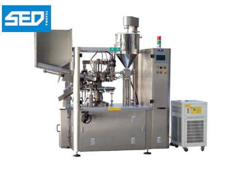 12 Stations Automatic Tube Filling Sealing Machine SED-80RG 