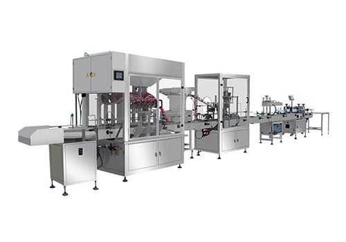 Automatic Bottle Liquid Filling Capping Machine 