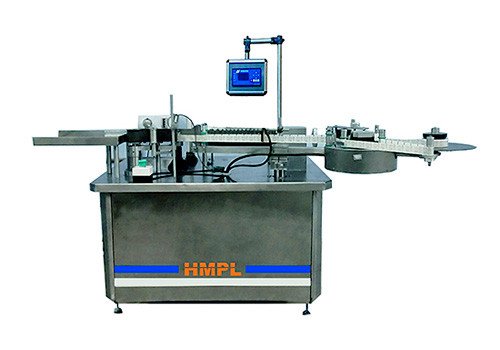 Высокоскоростная автоматическая машина HMPL–SSVHL для этикетирования с одной стороны