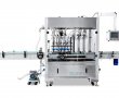 Automatic 6 Heads Servo Motor Tomato Paste Liquid Piston Pump Shampoo Jam Hot Sauce Filling Machine