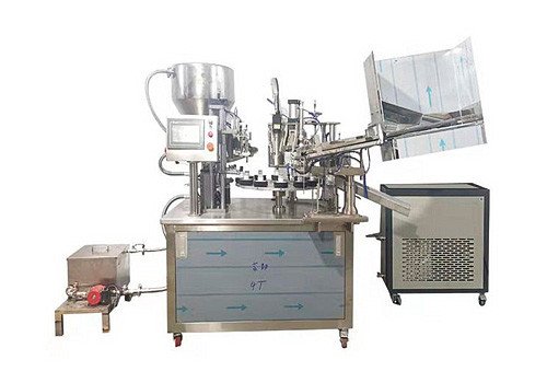 Plastic Tube Filling and Sealing Machine with Touch Screen