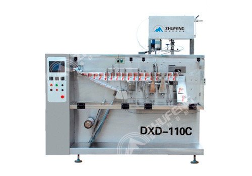 Горизонтальная упаковочная машина в пакеты DXD-110B(110C)