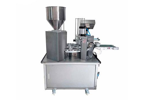 Полностью автоматическая роторная машина YT-300 для наполнения и запечатывания бумажных стаканчиков йогуртом, кофе и минеральной водой