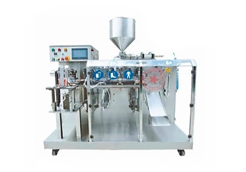 Автоматическая машина для розлива жидкой и пастообразной продукции YLM-PMHZ-210LP