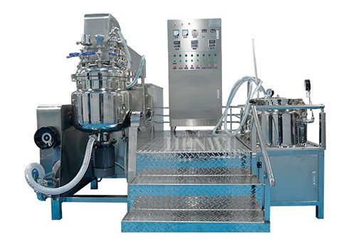 100 Liters Hydraulic Vacuum Emulsifying Mixer