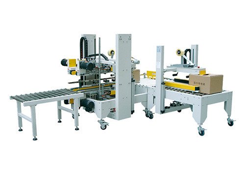 GPE-50+GPH-50 Automatic Corner and Side Sealing Machine