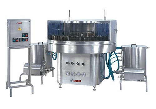 Роторная моечная машина бутылок LPTRWM-64/96