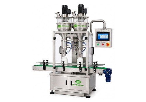 Automatic Double Head Powder Filling Machine