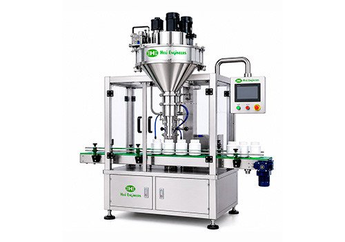 Servo Base Powder Filling Machine