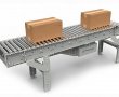 PTC Belt Driven Live Roller Conveyor 