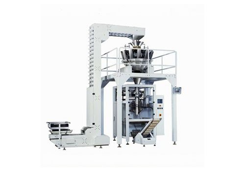 GS-WZP Full Line Auto 10-14 Heads Weighing Packaging with Z Type Conveyor