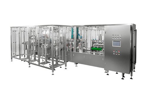 Fully Automated Large-Volume PP Bottle Line - Blowing, Washing, Filling, Sealing 