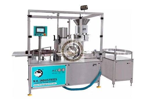 NKPF-120S Automatic Servo Dry Powder Filling Machine