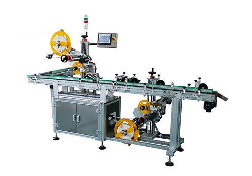 Automatic Carton Box Front and Back Double Side Sticker Labeling Machine SED-PST 