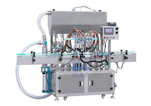 Automatic Cosmetic Face Cream Chocolate Fruit Jam Pepper Sauce Garlic Butter Oyster Sauce Quantitative Filling Machine with Mixer & Heater