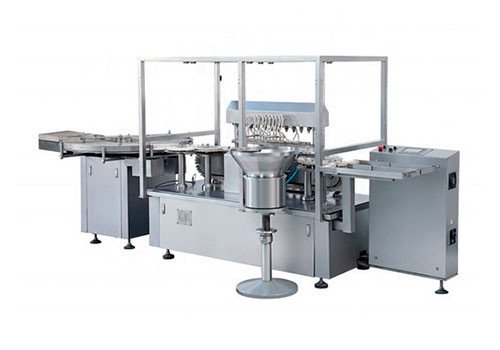 Pharma Vial Stoppering Filling Capping Labeling Machine