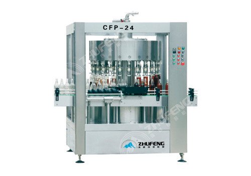 Полностью автоматическая машина для розлива жидкостей под вакуумом GFP-24